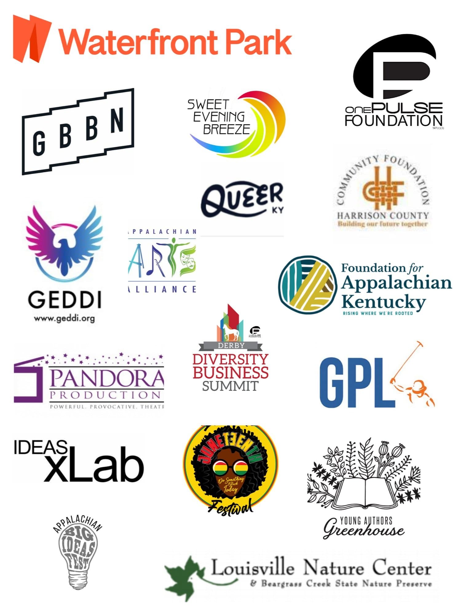A composite of client logos JP Davis Partners has worked with