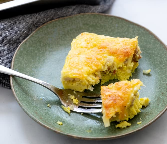 Crustless Quiche Lorraine