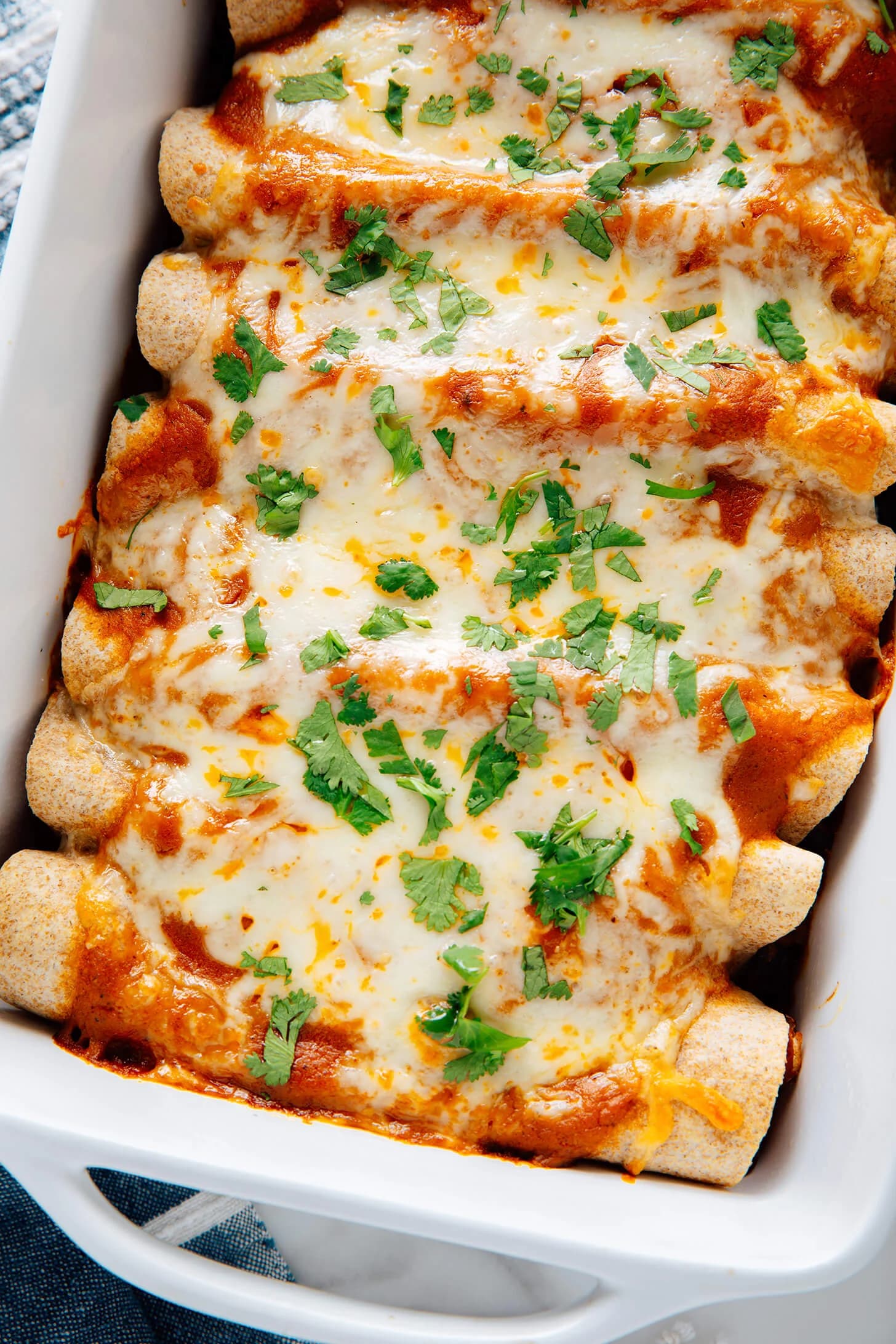 Vegetarian Black Bean Enchiladas