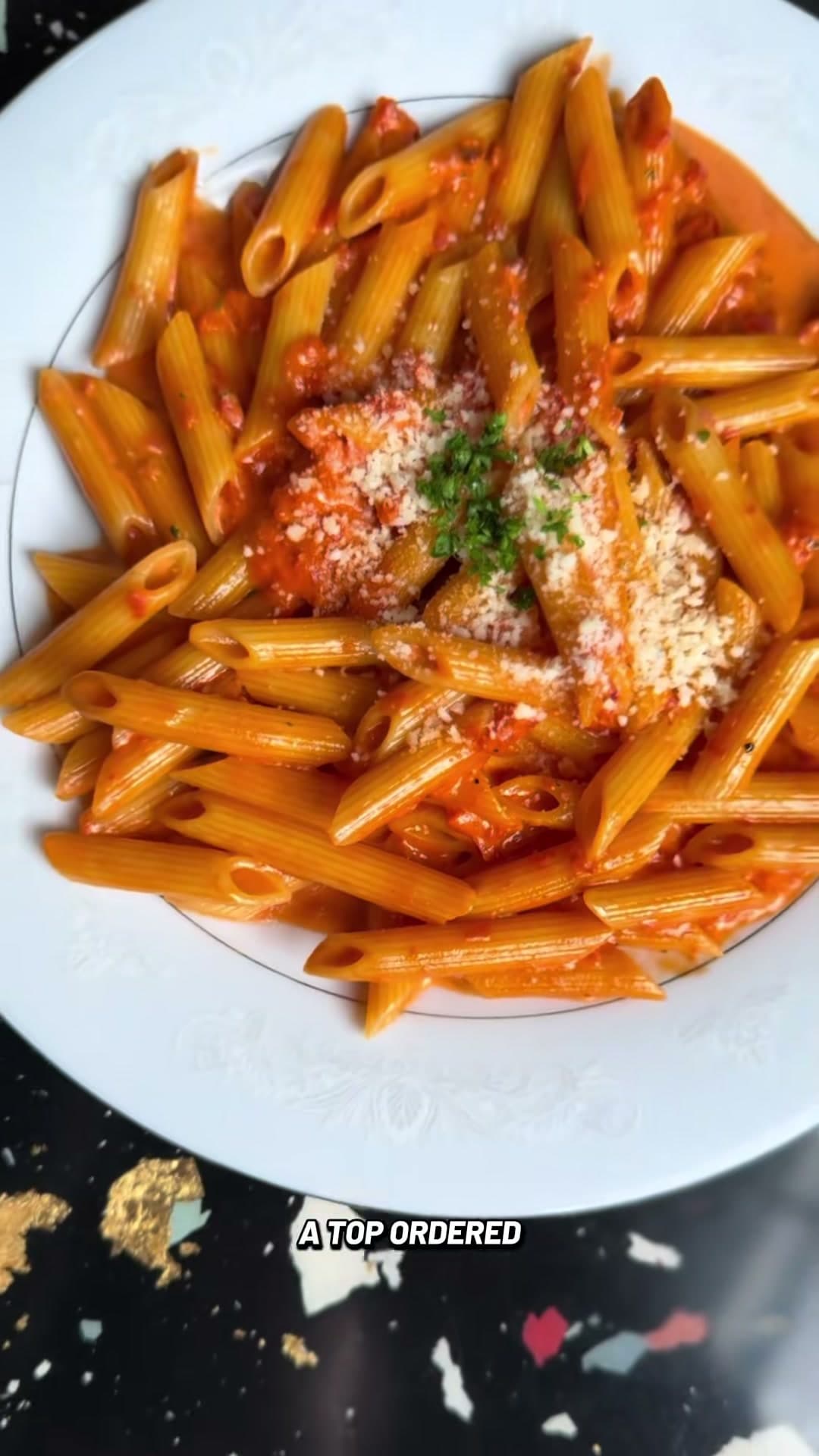 The Augi Pasta with Creamy Tomato Sauce