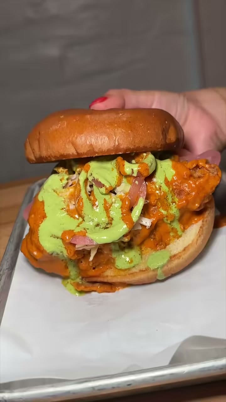 Pakistani-American Fusion Hot Chicken and Smash Burgers