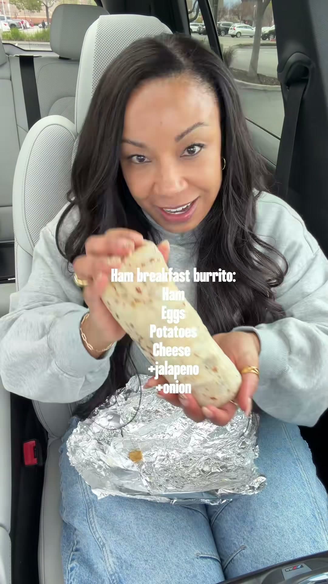Greenlee's Ham Breakfast Burrito