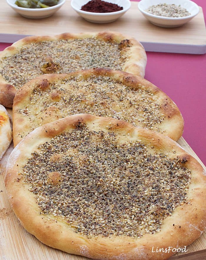 Man’oushe (منقوشه), Lebanese Za’atar Flatbread