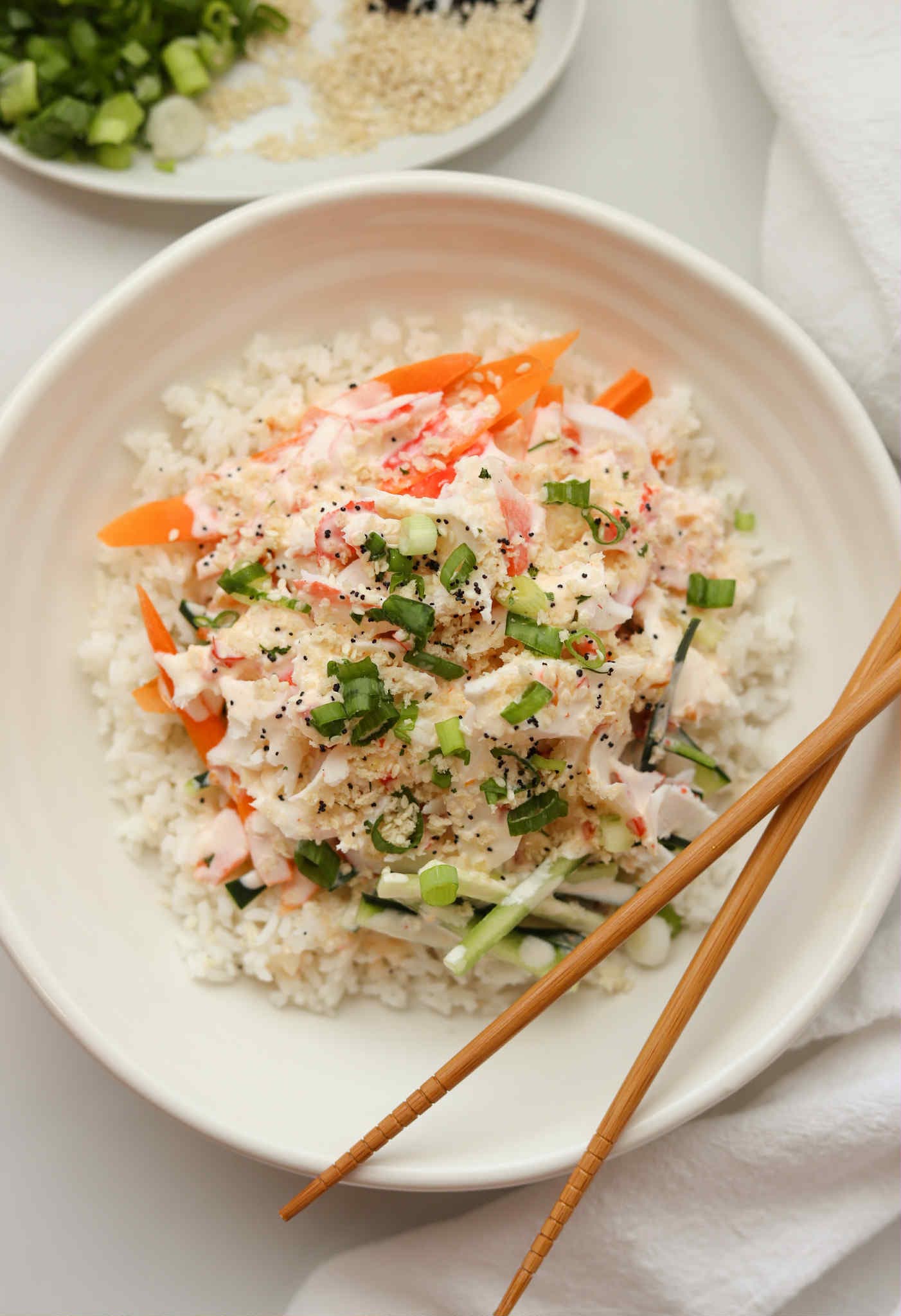 Kani Salad Rice Bowls