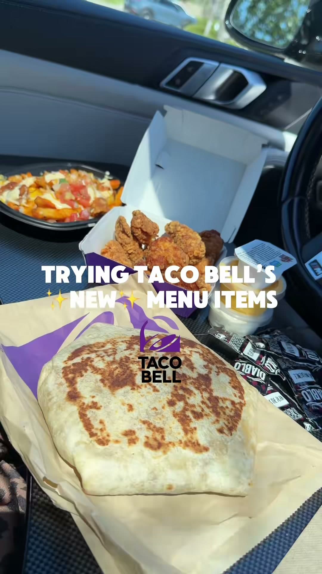 Taco Bell New Menu Items Review