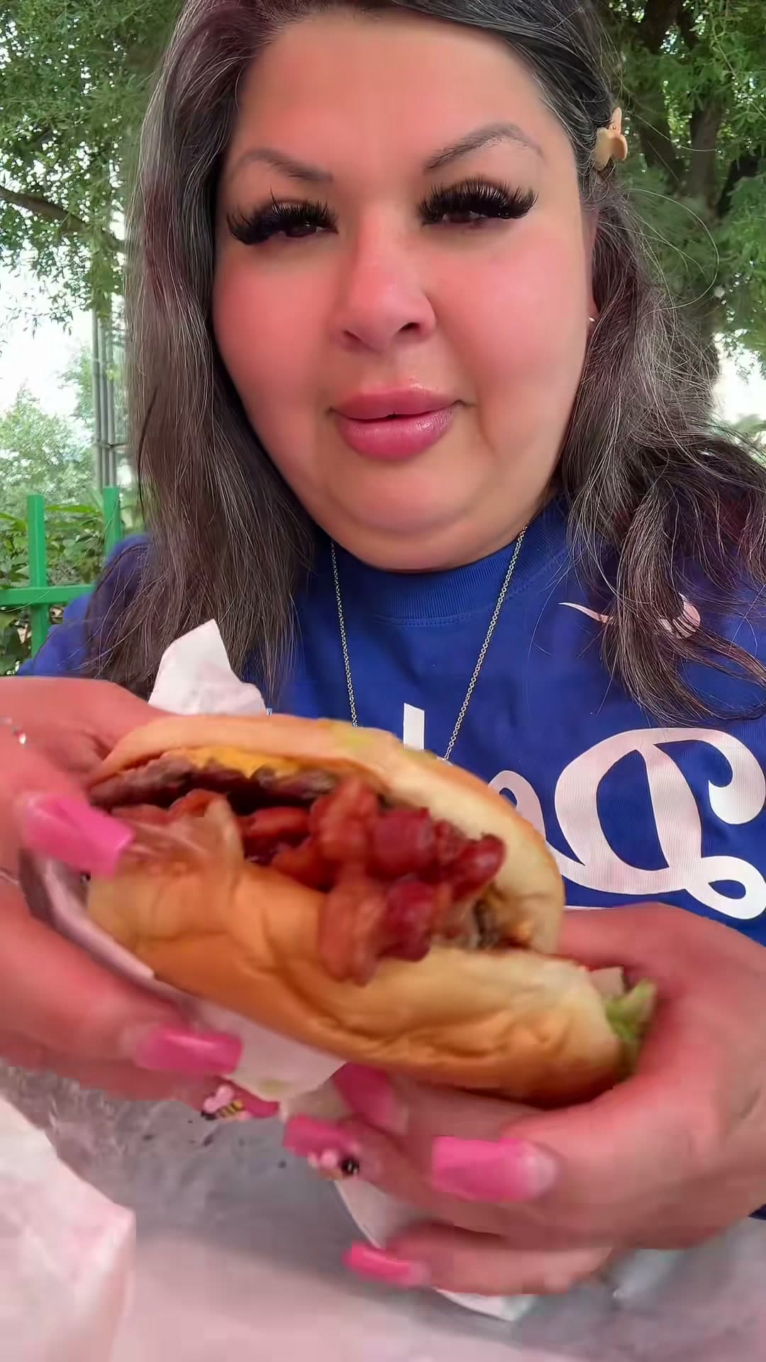 Bacon Cheeseburger at Champ Burger