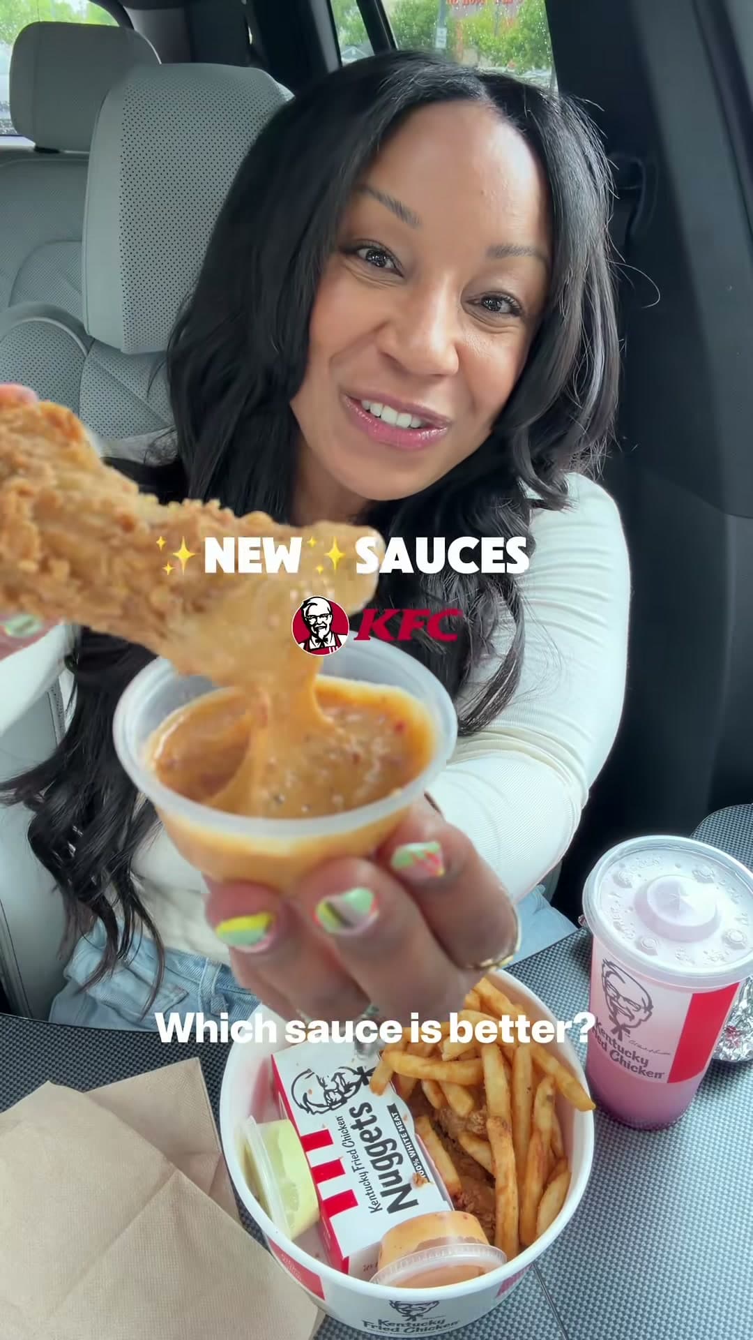 KFC Honey Chili Crisp and Jalapeño Ranch Sauce Review