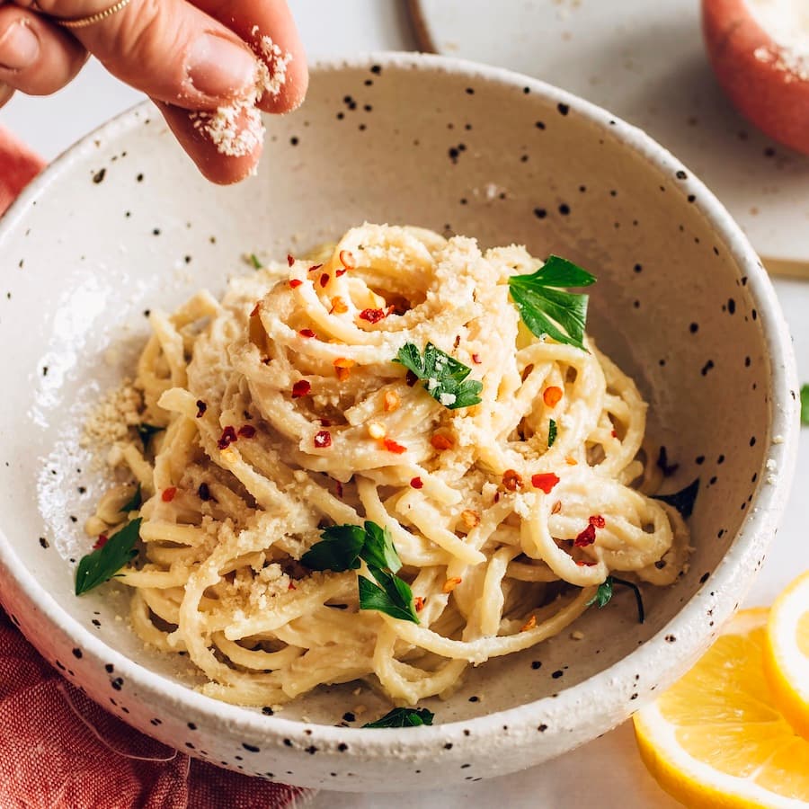 Vegan Pasta Al Limone