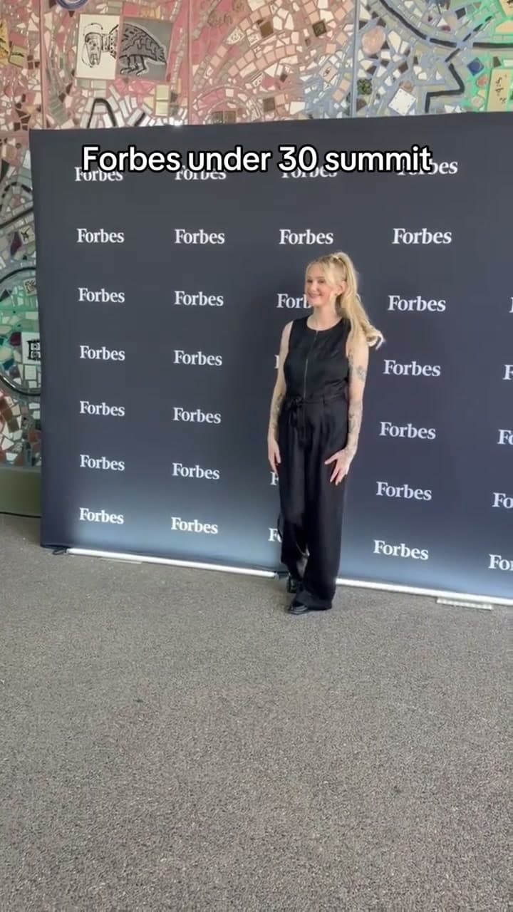 Tineke Younger at the Forbes Under 30 Summit