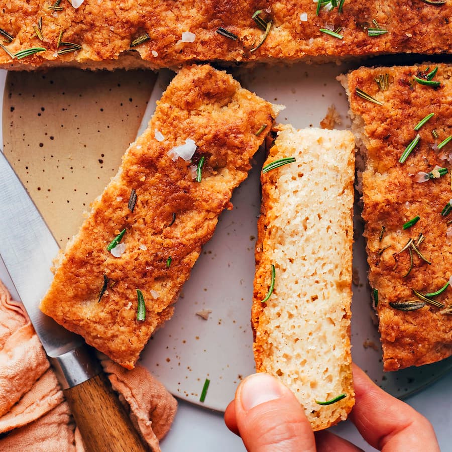 Fluffy Gluten-Free Focaccia Bread