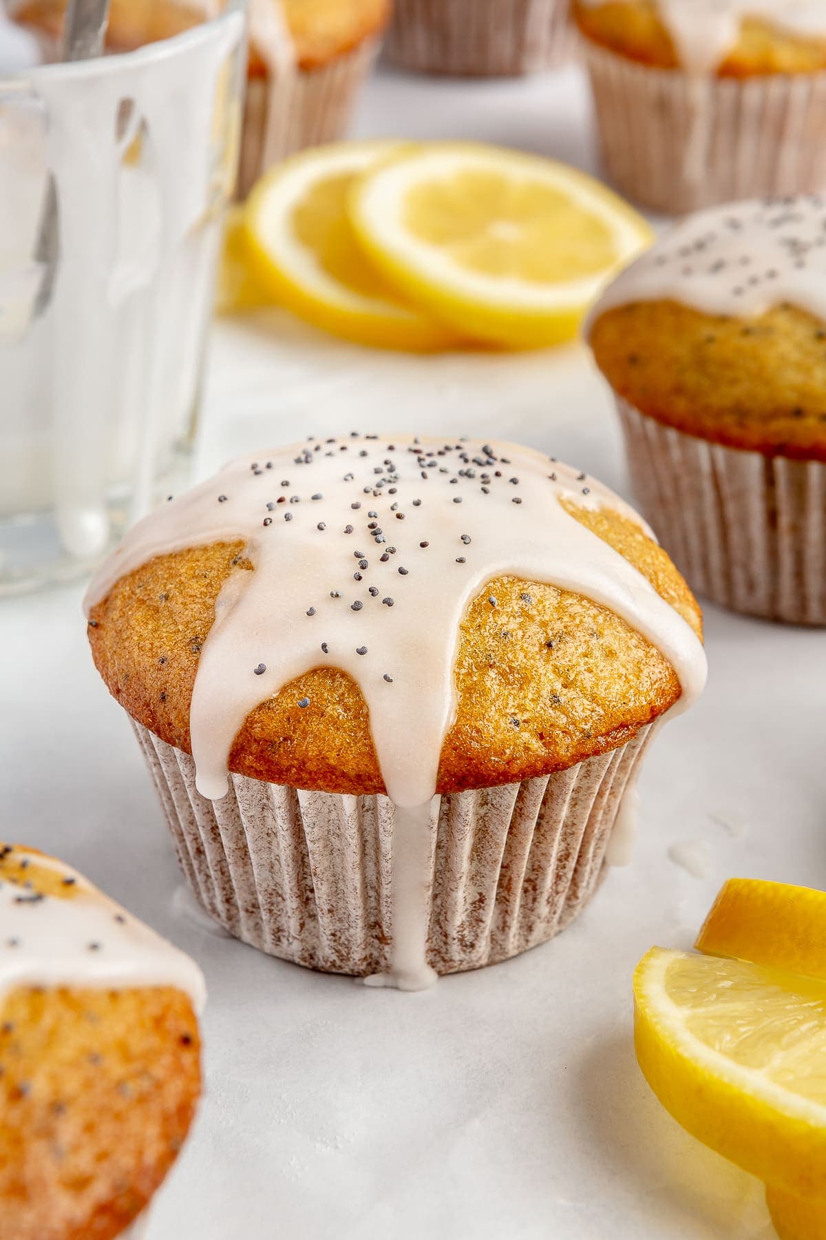 Lemon Poppy Seed Cupcakes