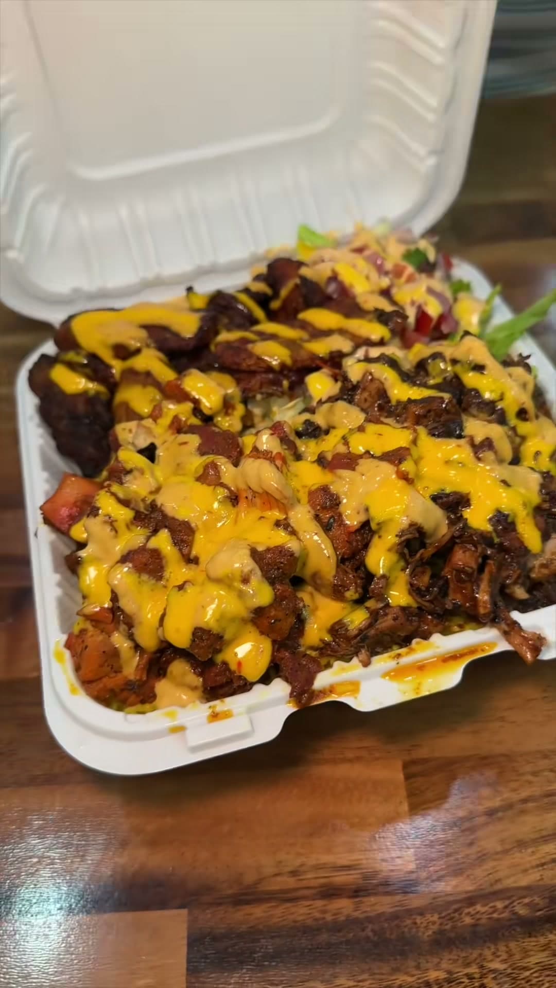 Halal Chicken and Jerk Chicken Platter