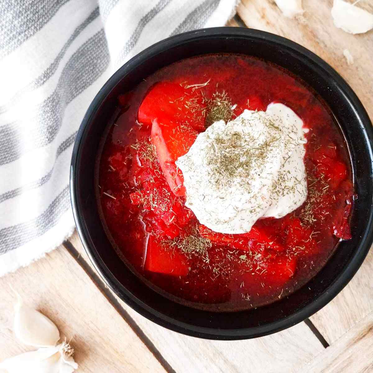 Authentic Ukrainian Borscht