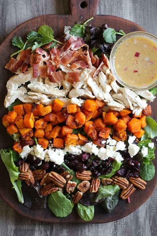Cobb Salad in a Jar with Buttermilk Ranch