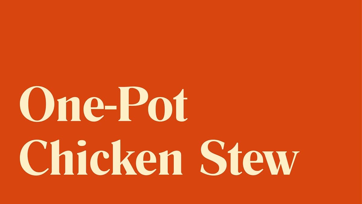 Chicken Stew