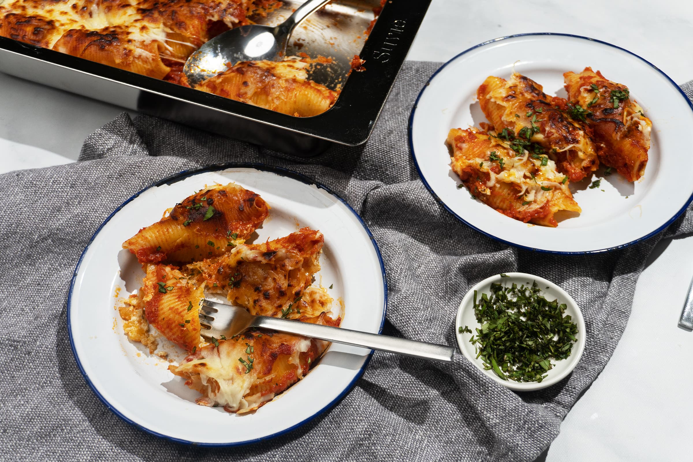 Butternut Squash Stuffed Shells