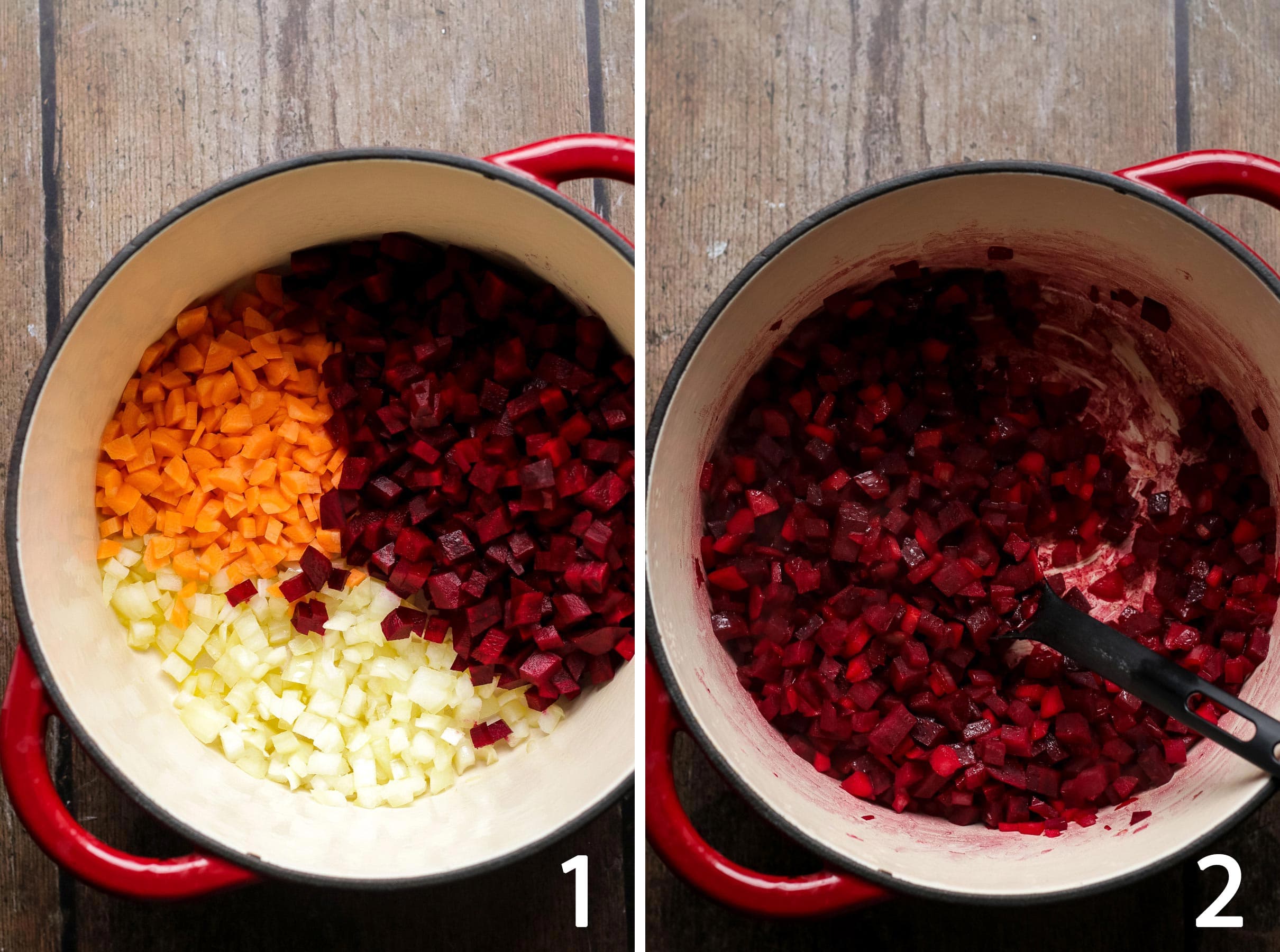 Easy Vegetarian Borscht Soup