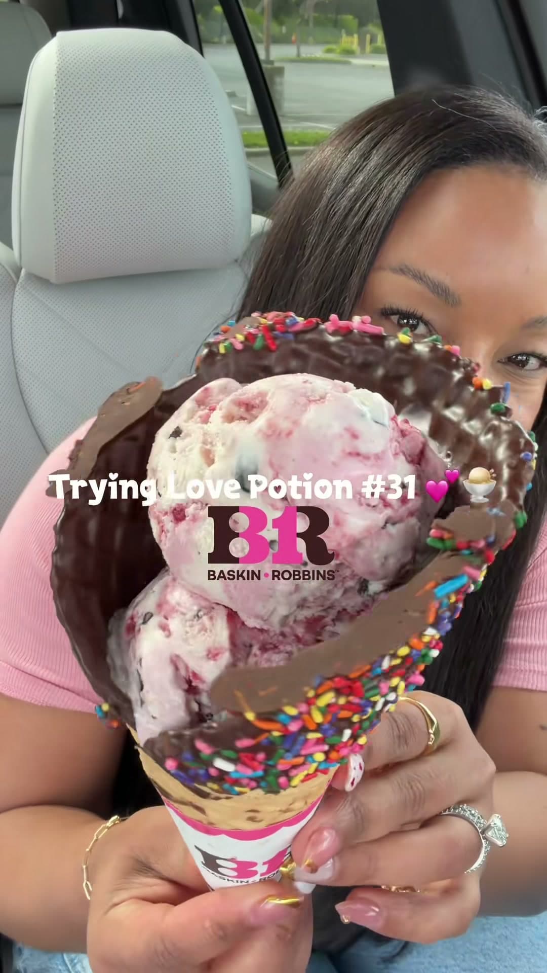 Baskin-Robbins Love Potion #31 Ice Cream