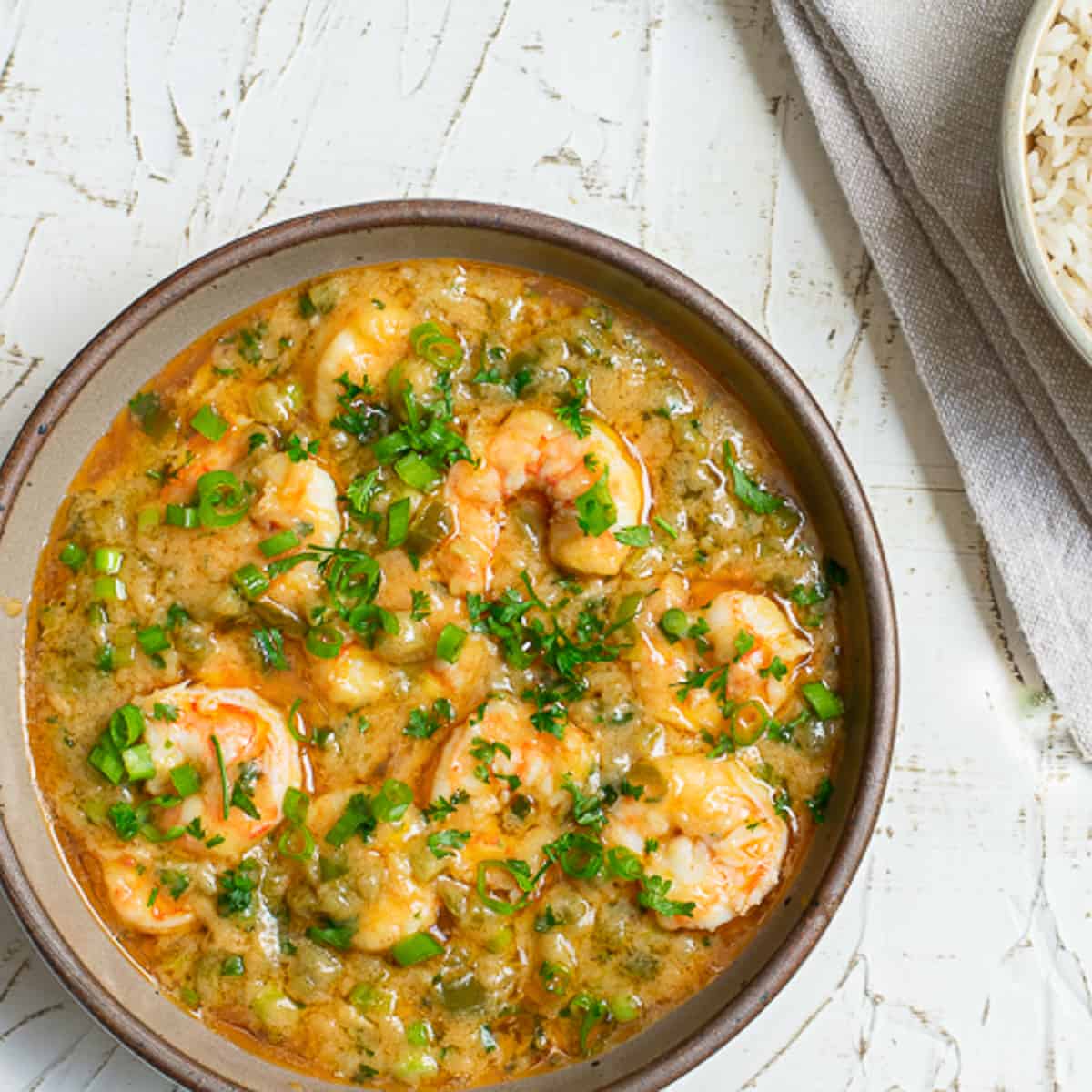Easy Shrimp Etouffee