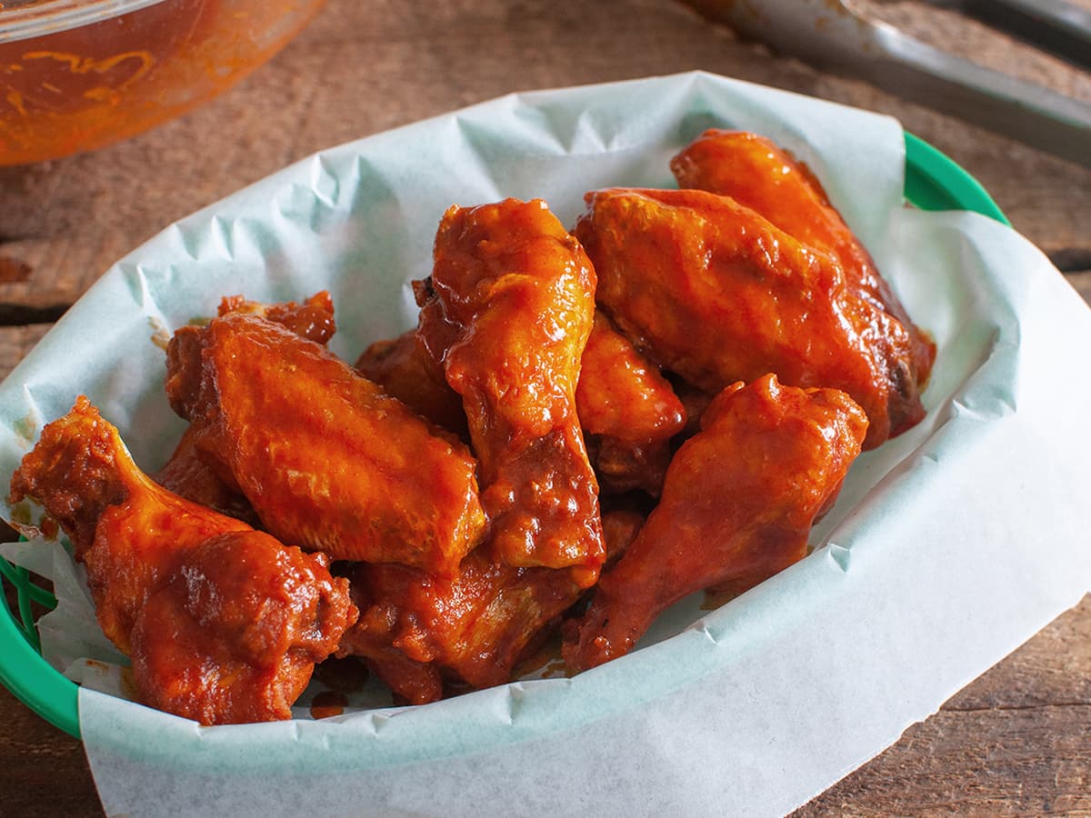 Wingstop-Style Original Hot Chicken Wings