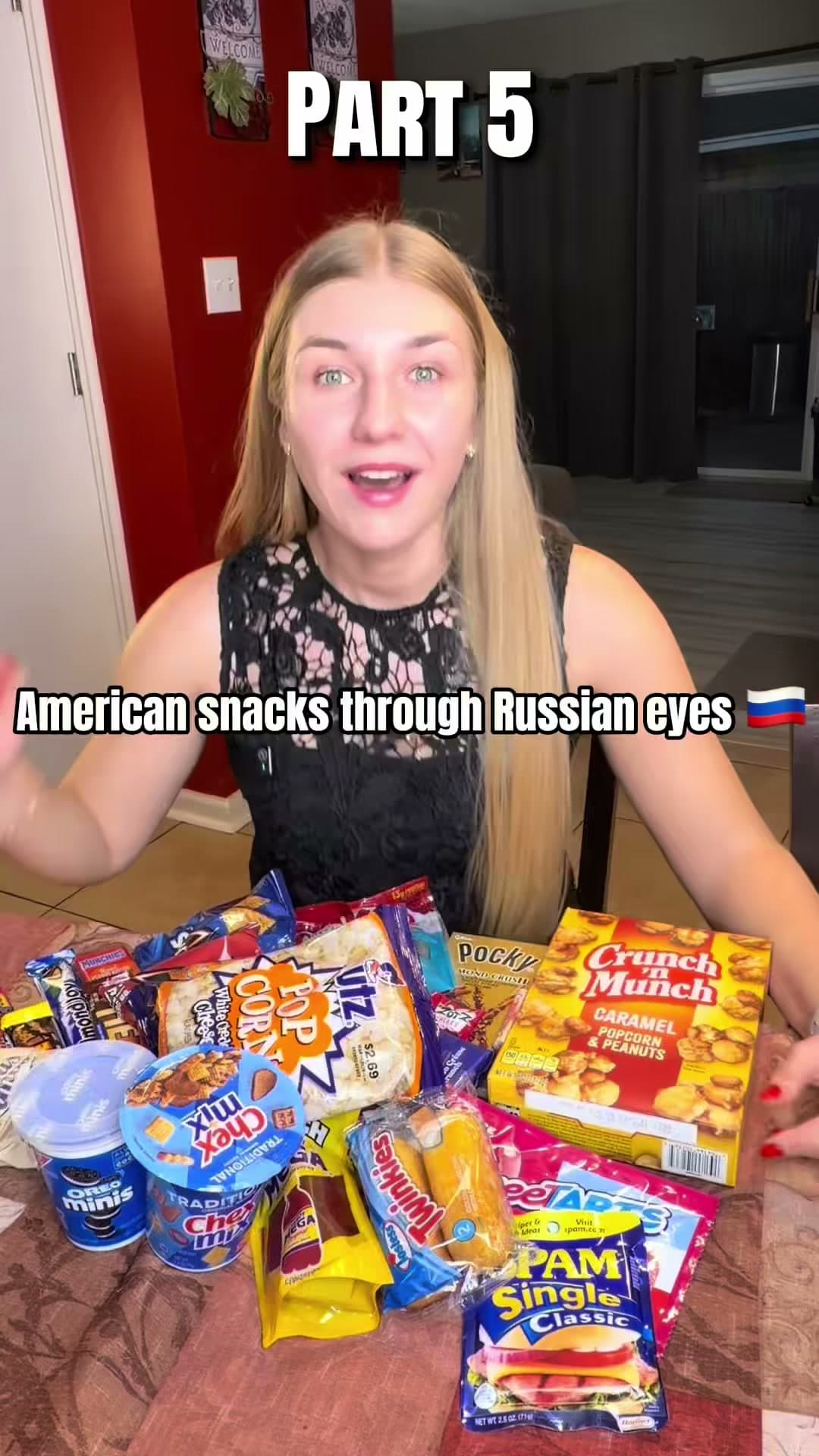 Russian Tries American Snacks
