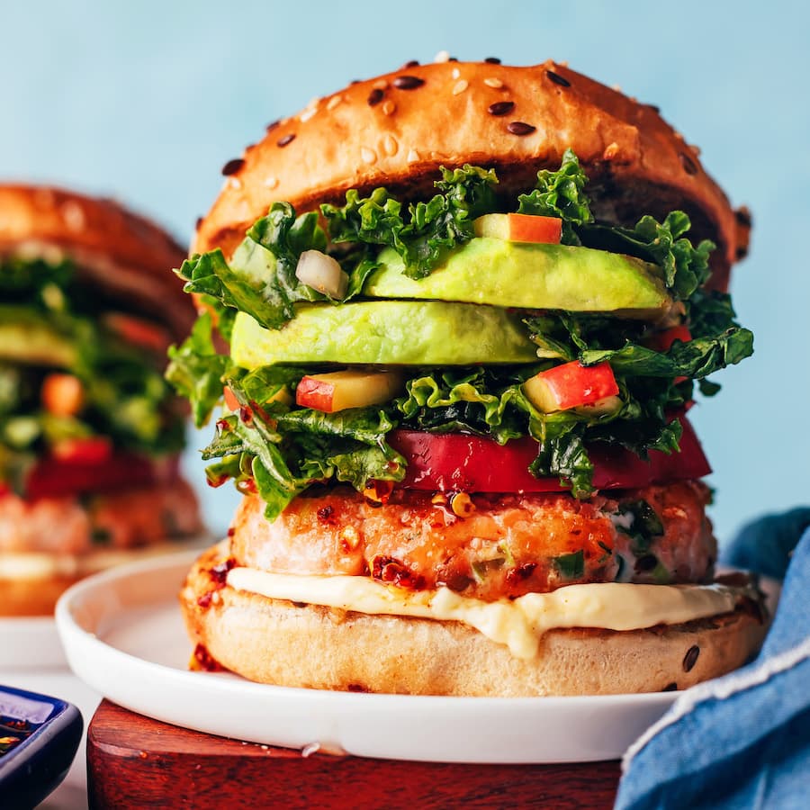 The Salmon Burger (30 Minutes!)