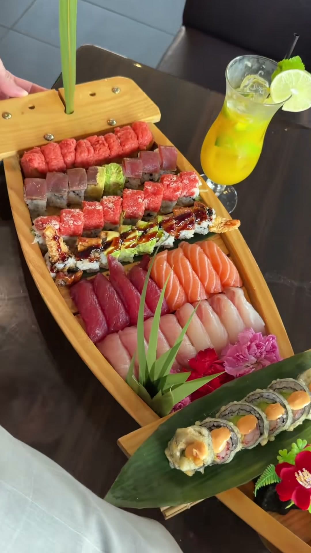 All-You-Can-Eat Seafood Boil and Sushi
