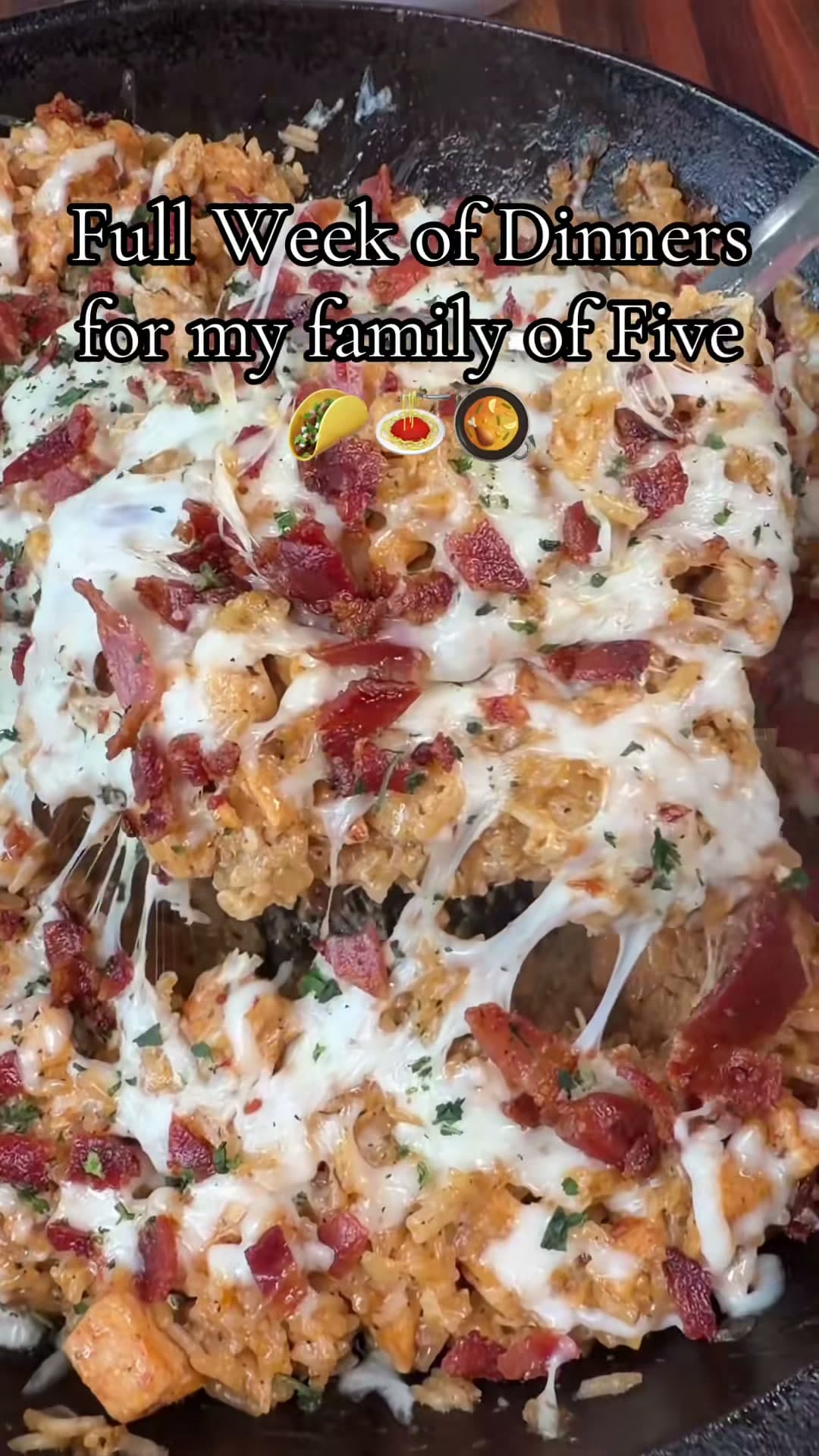 A Week of Family Dinner Ideas