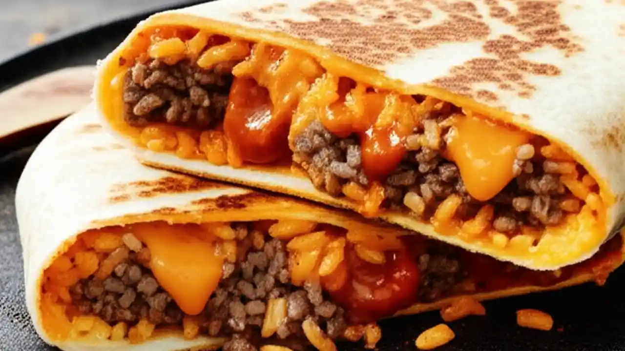 Perfect Homemade Taco Bell Quesarito