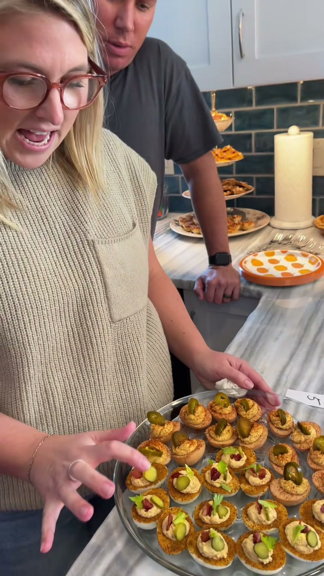 Thanksgiving Deviled Egg Competition