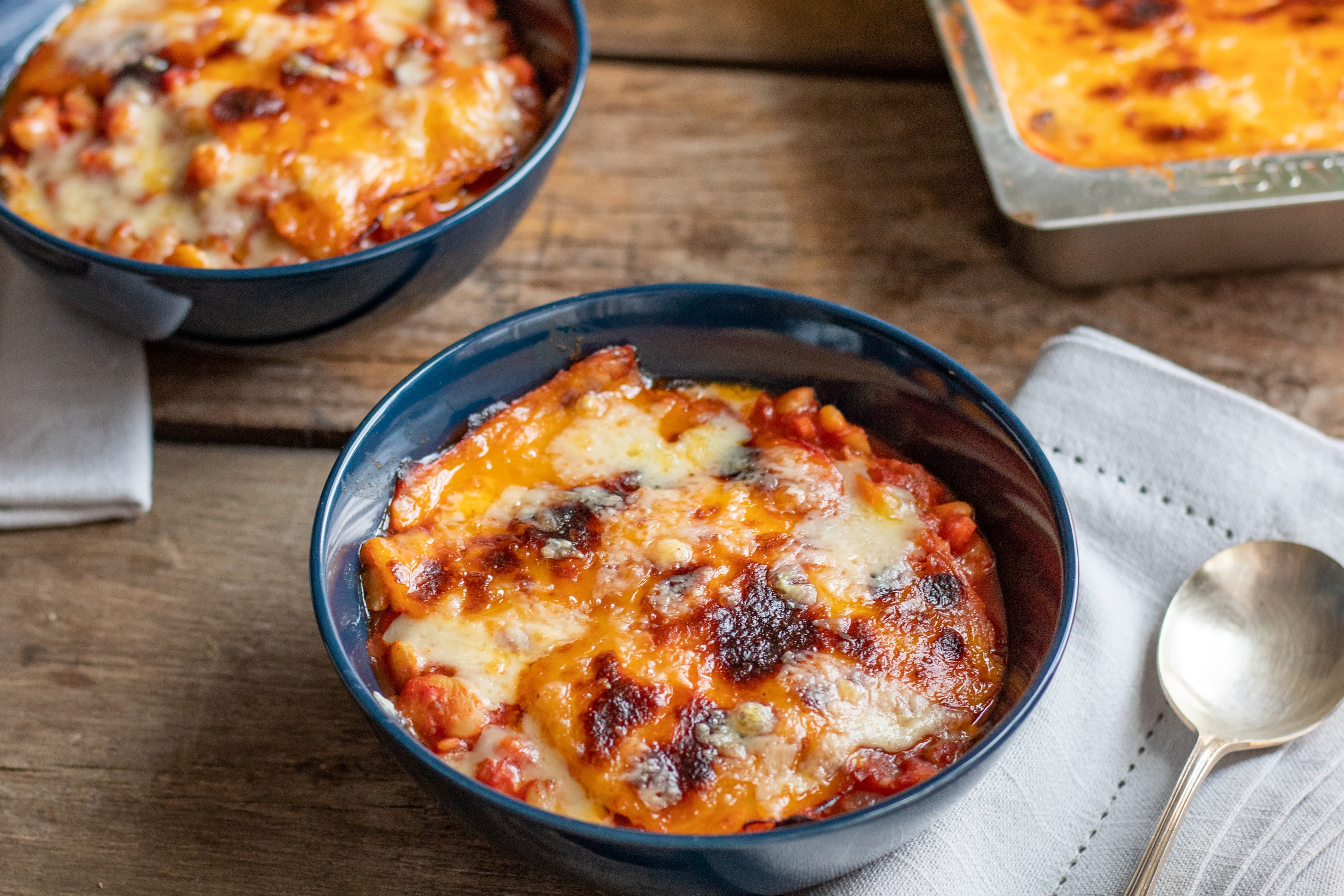 Potato and Broccoli au Gratin