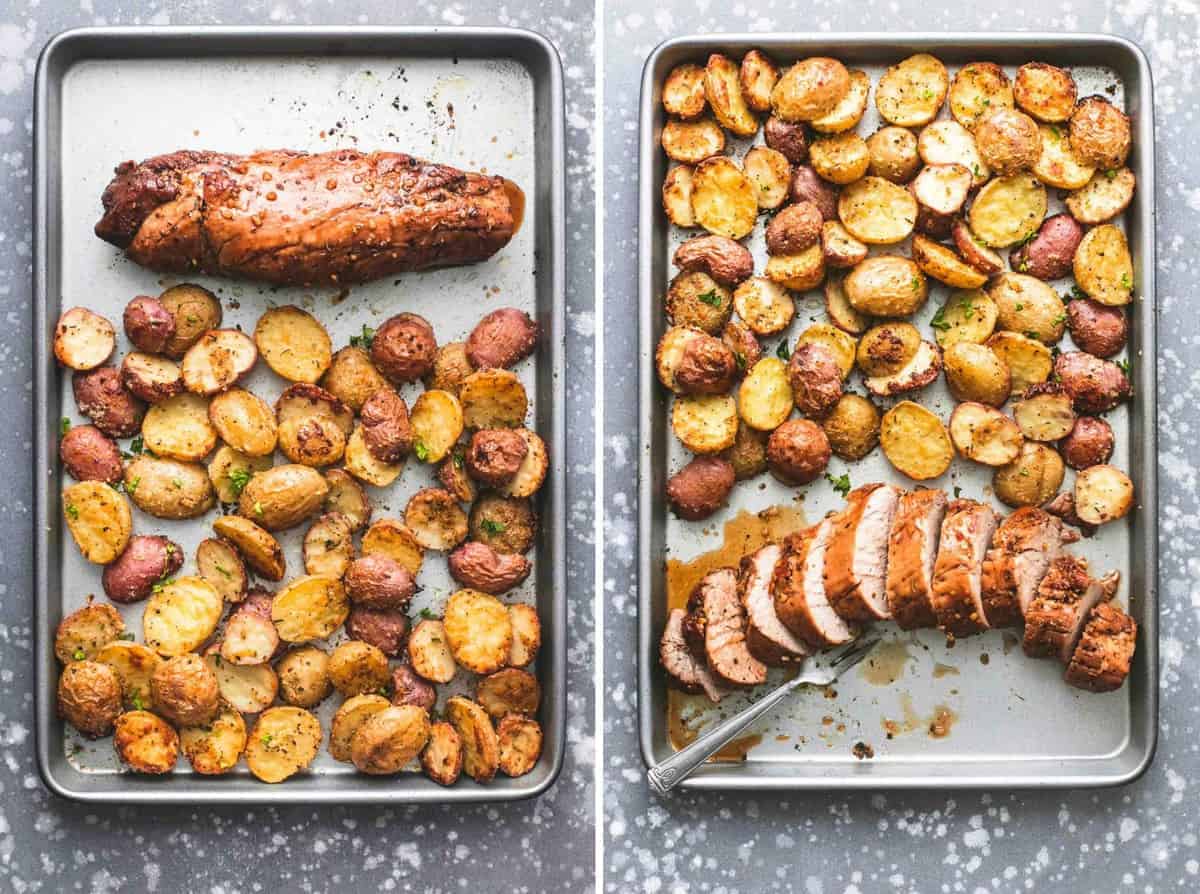 Sheet Pan Pork Tenderloin and Potatoes