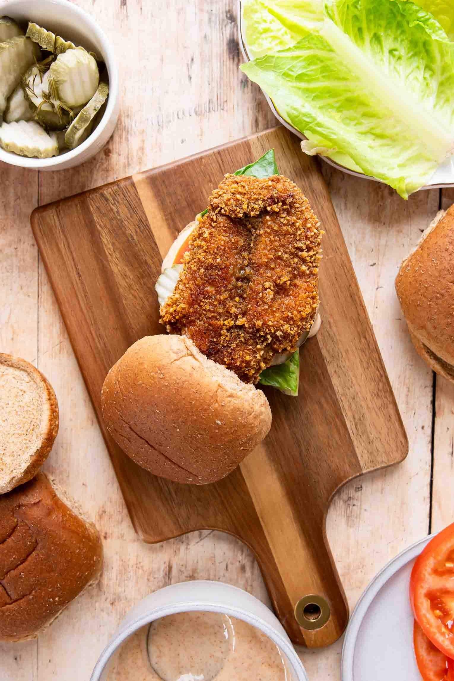 Chick fil A Chicken Sandwich Recipe (spicy!)