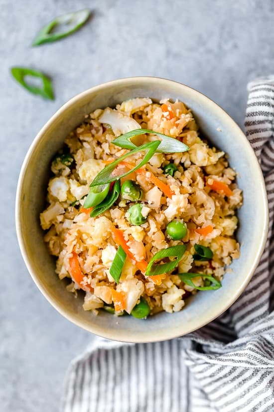 Cauliflower "Fried Rice"