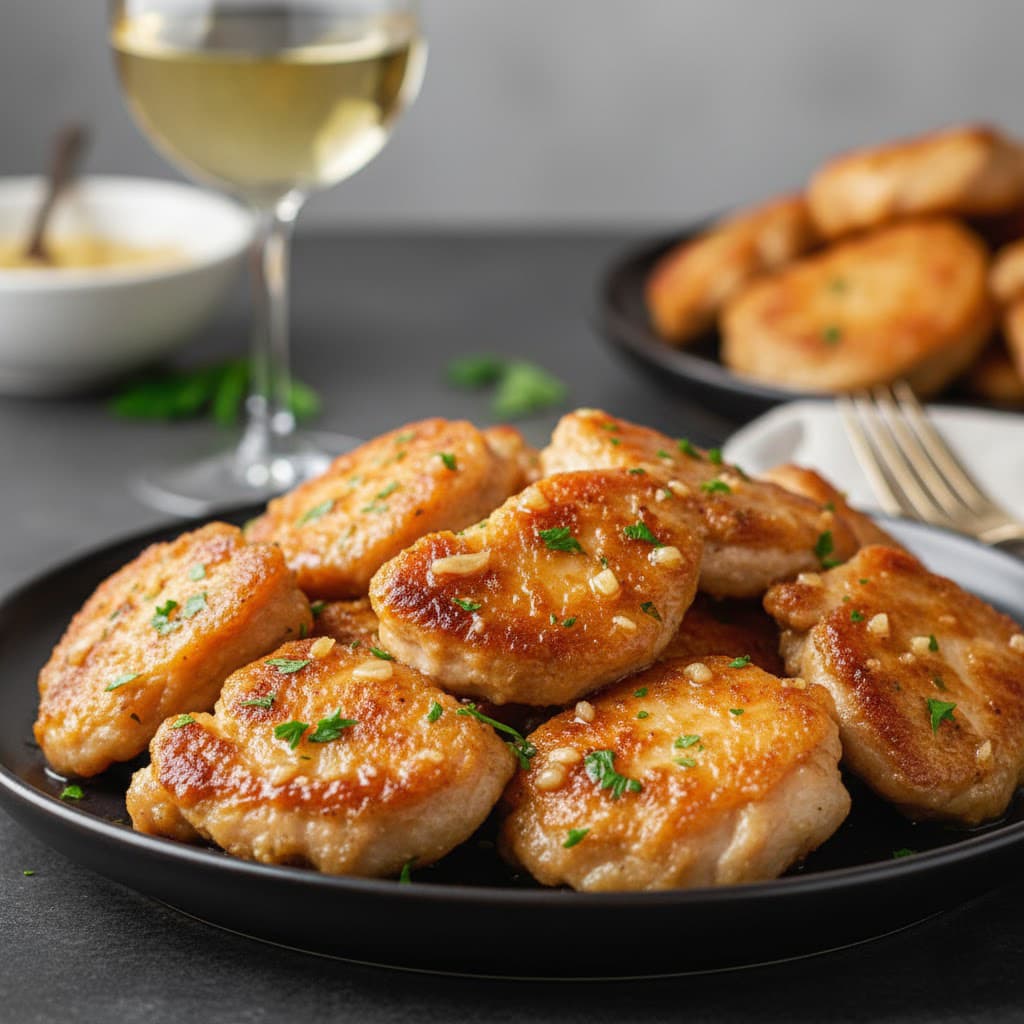 Garlic Butter Chicken Bites
