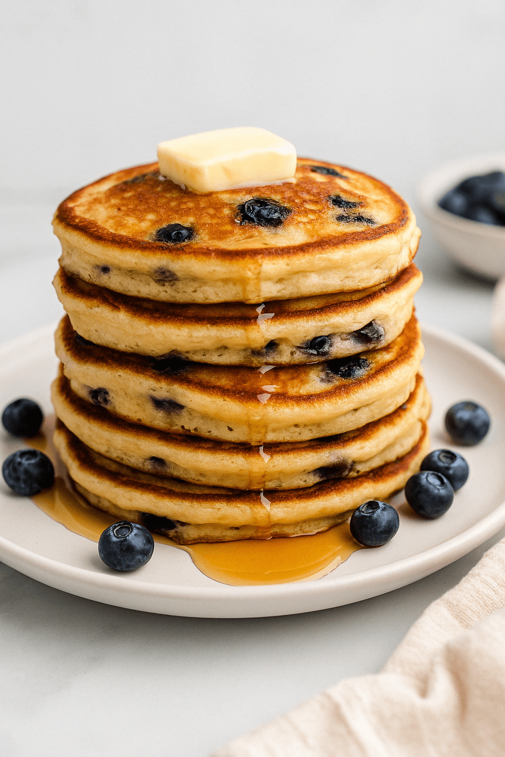 Blueberry Buttermilk Pancakes