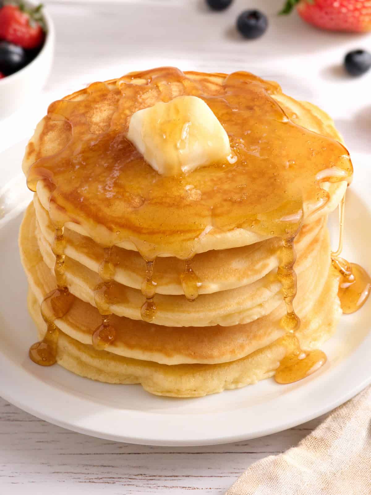 Fluffy Homemade Pancakes