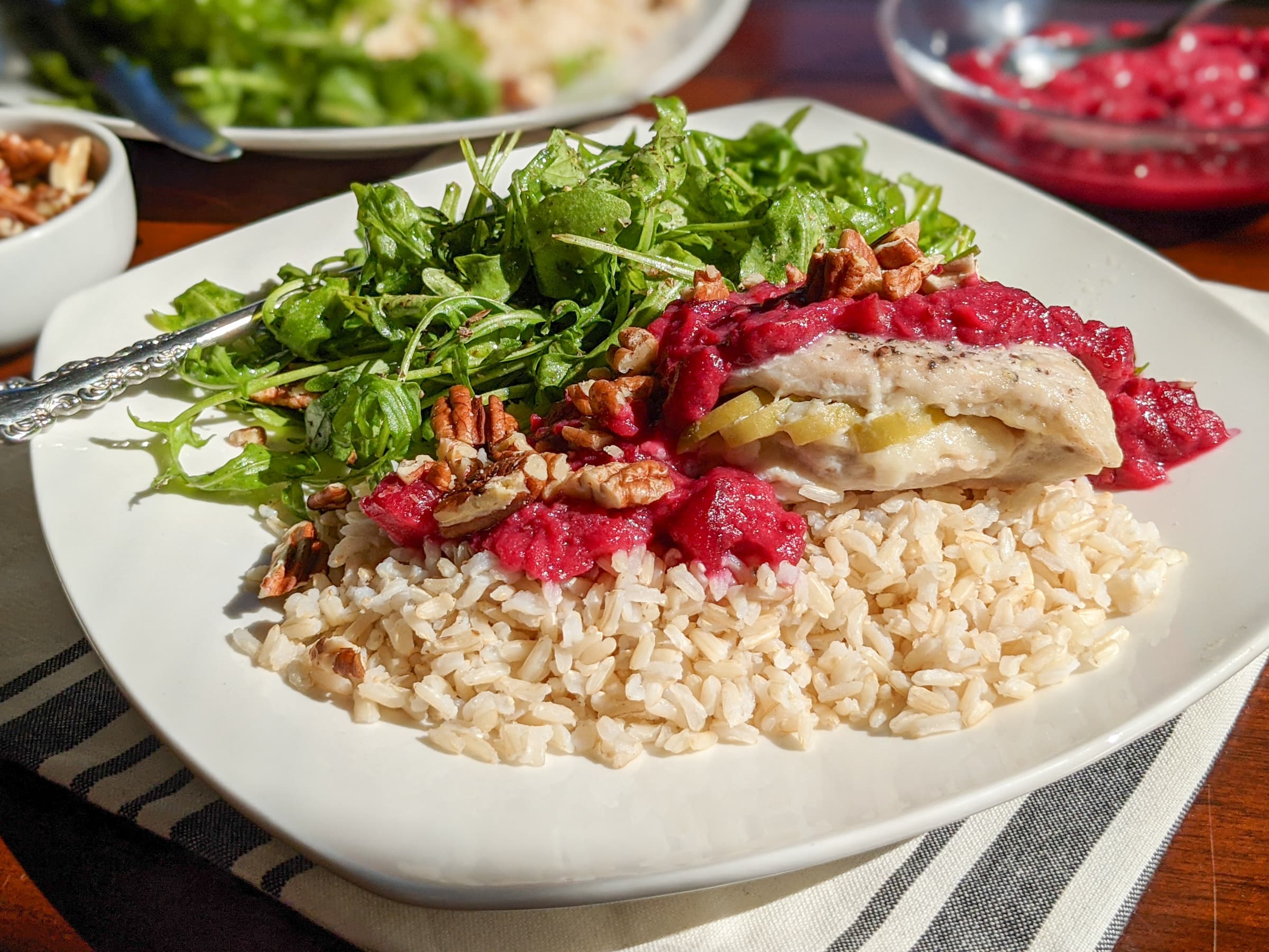 Apple and Brie Stuffed Turkey Cutlets