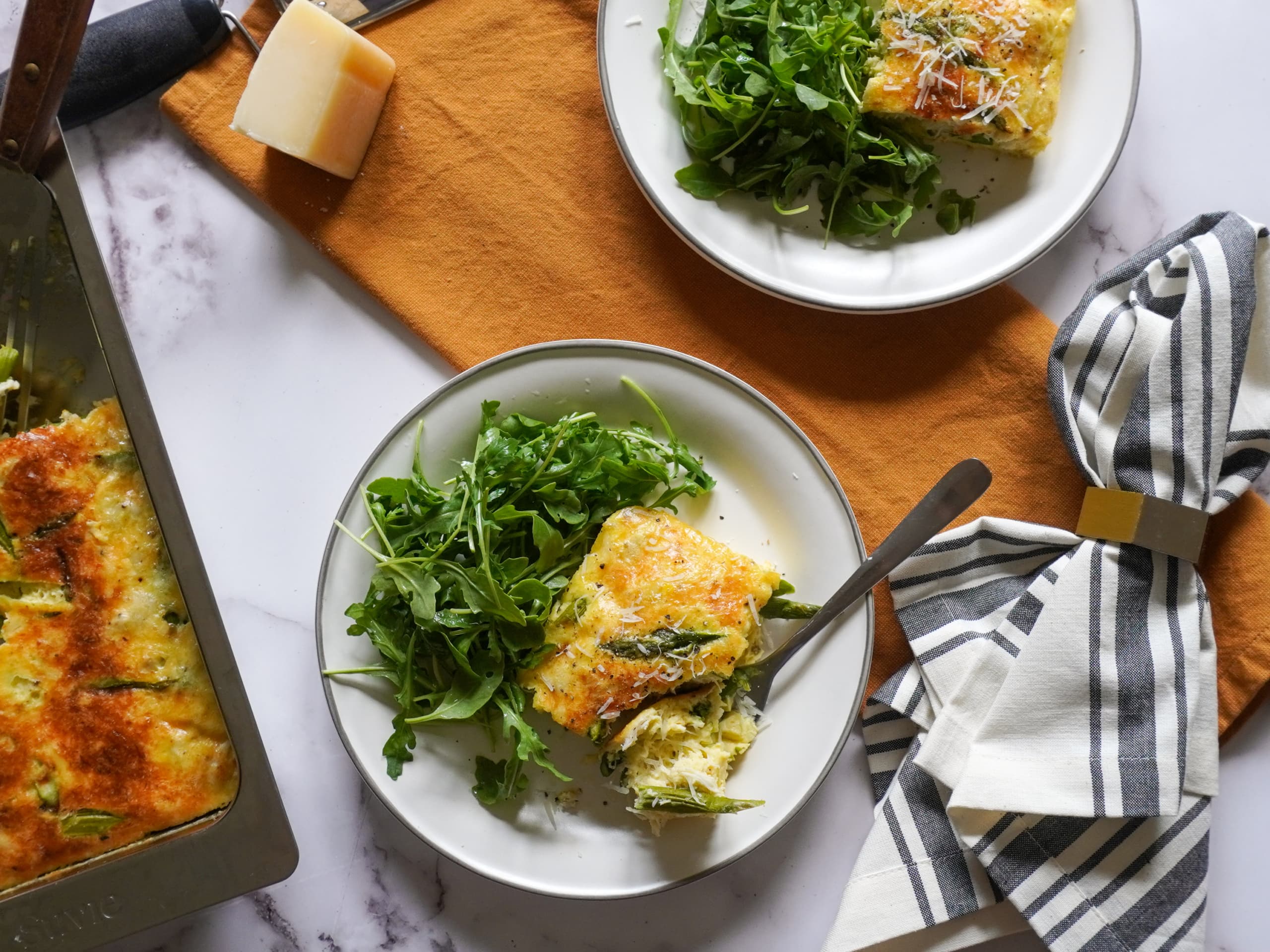Asparagus and Crab Frittata