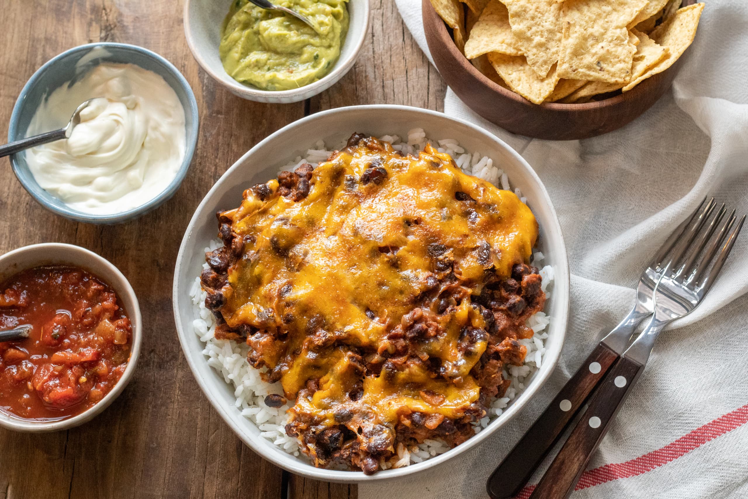 Black Bean and Rice Casserole
