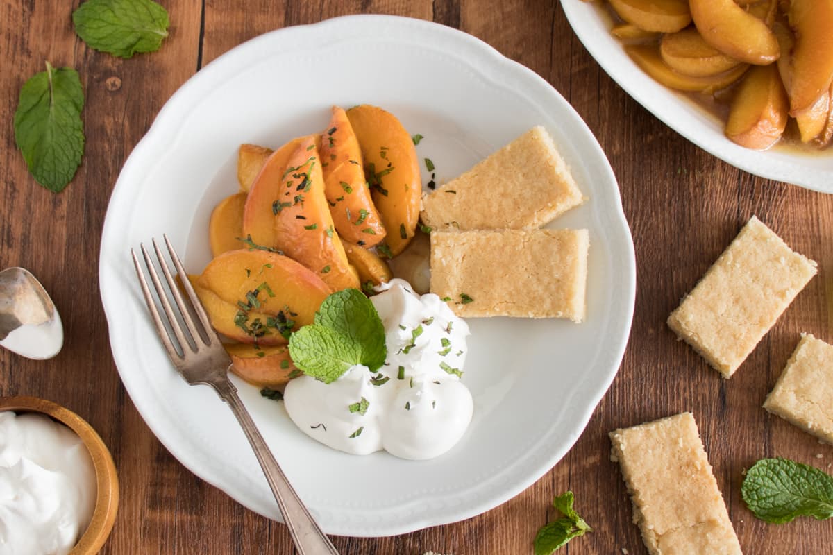 Bourbon Peaches and Cream