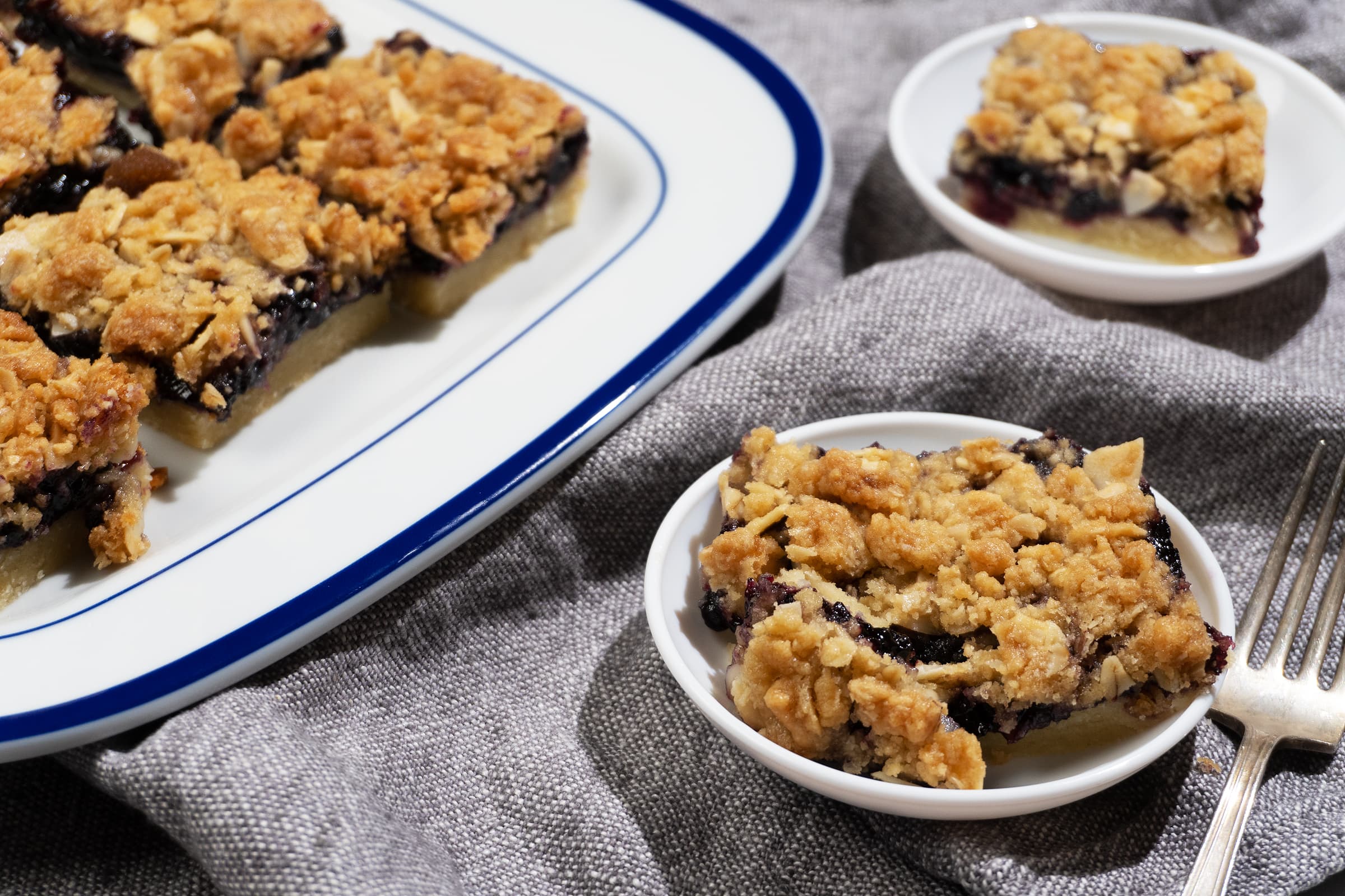 Blueberry Streusel Bars