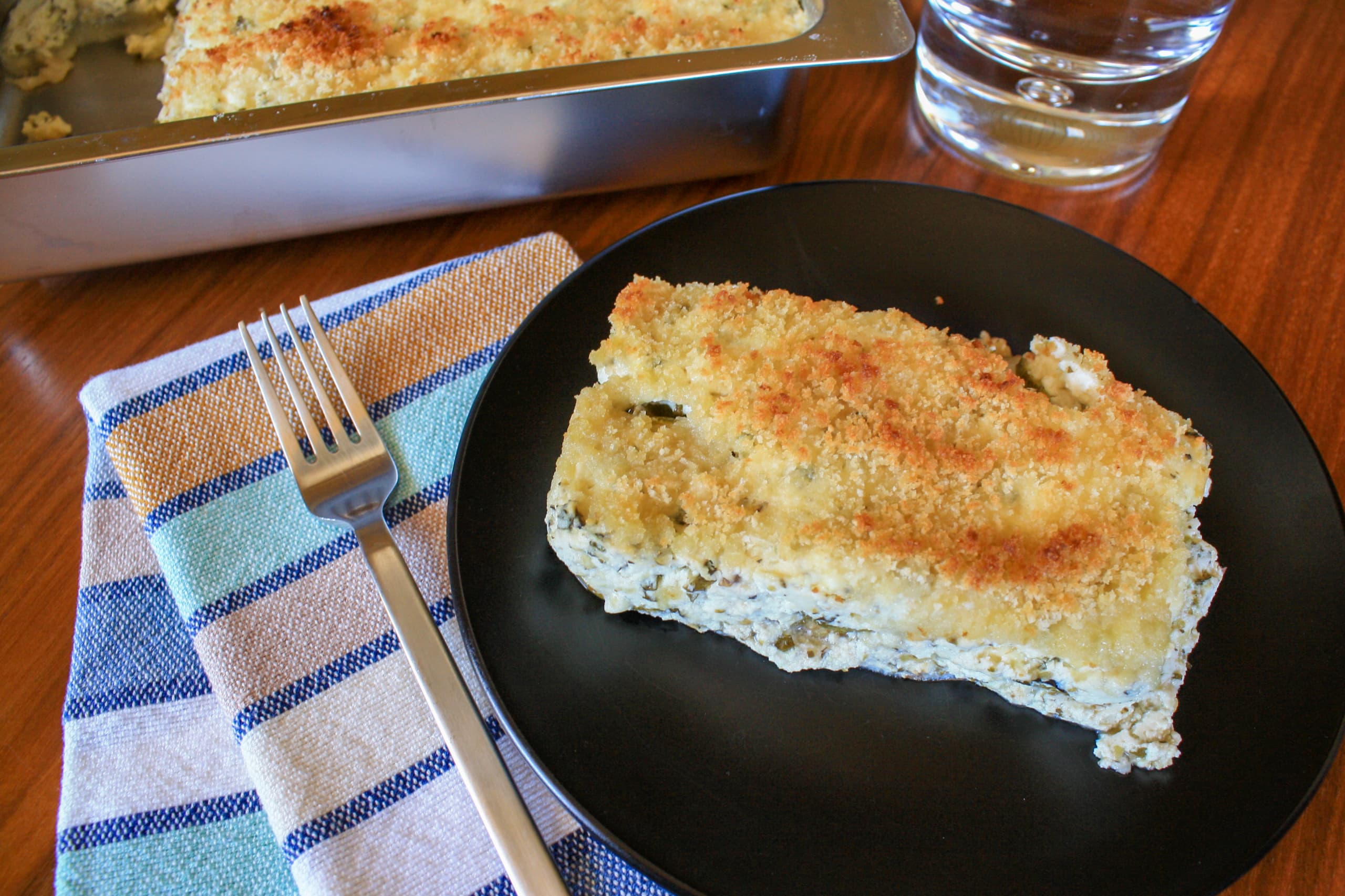Cretan Zucchini And Potato Boureki With Feta