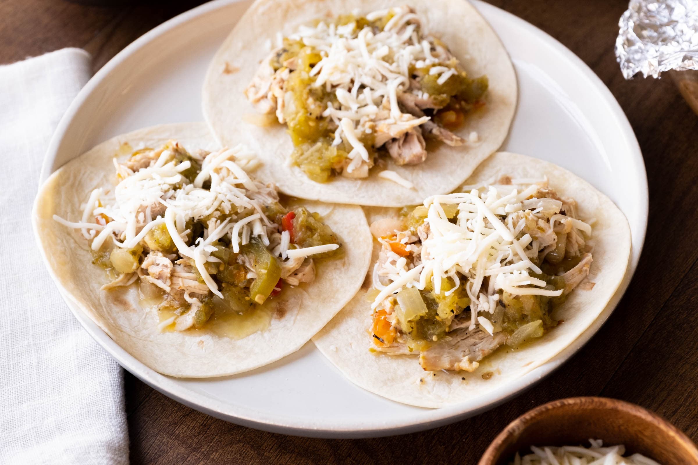 Braised Chicken Tacos