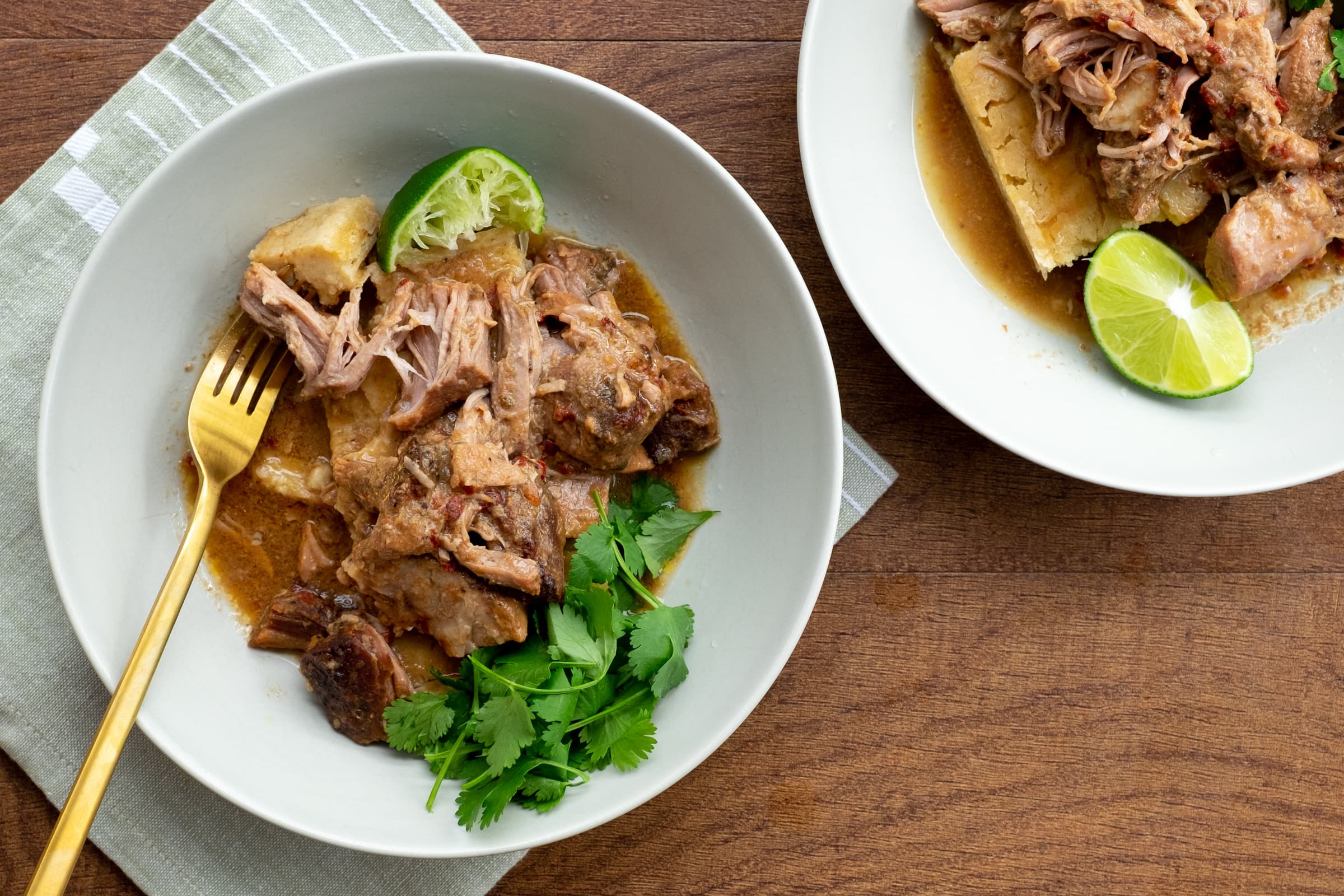 Braised Pork with Tamale