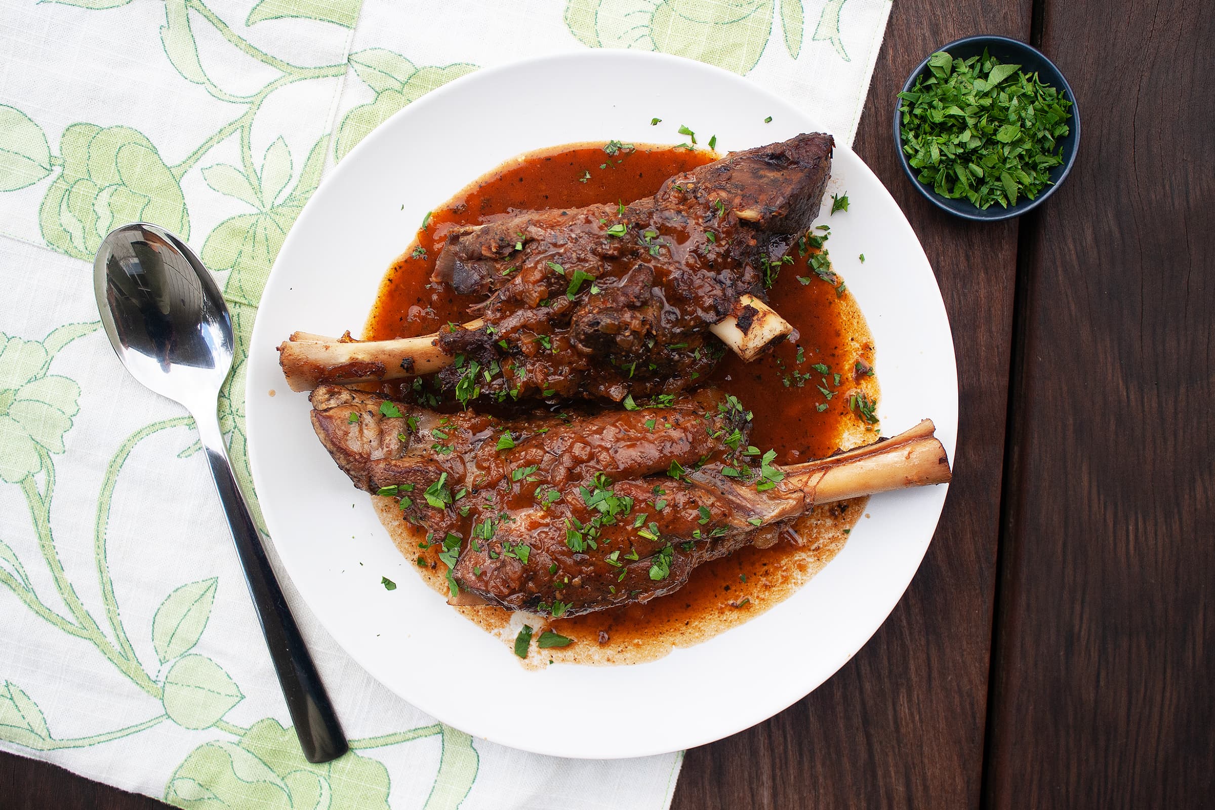 Braised Lamb Shanks