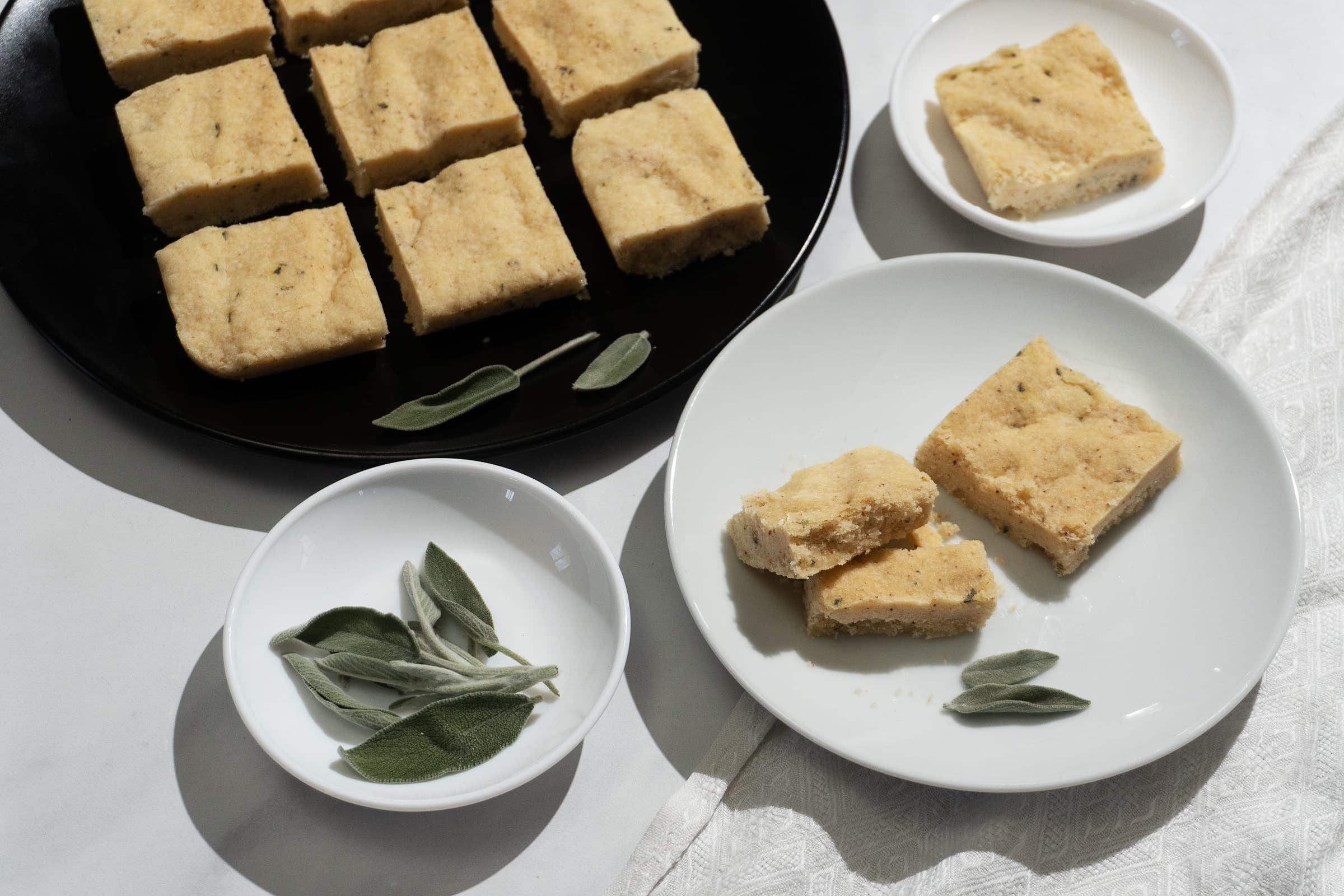 Brown Butter & Sage Shortbread