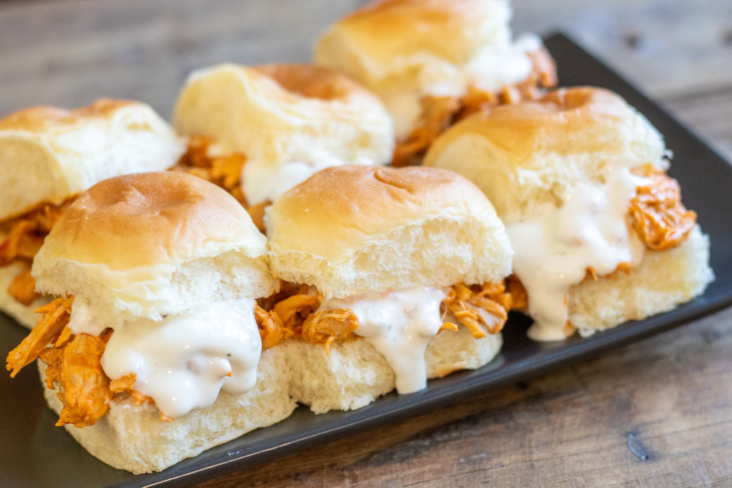 Buffalo Chicken Sliders