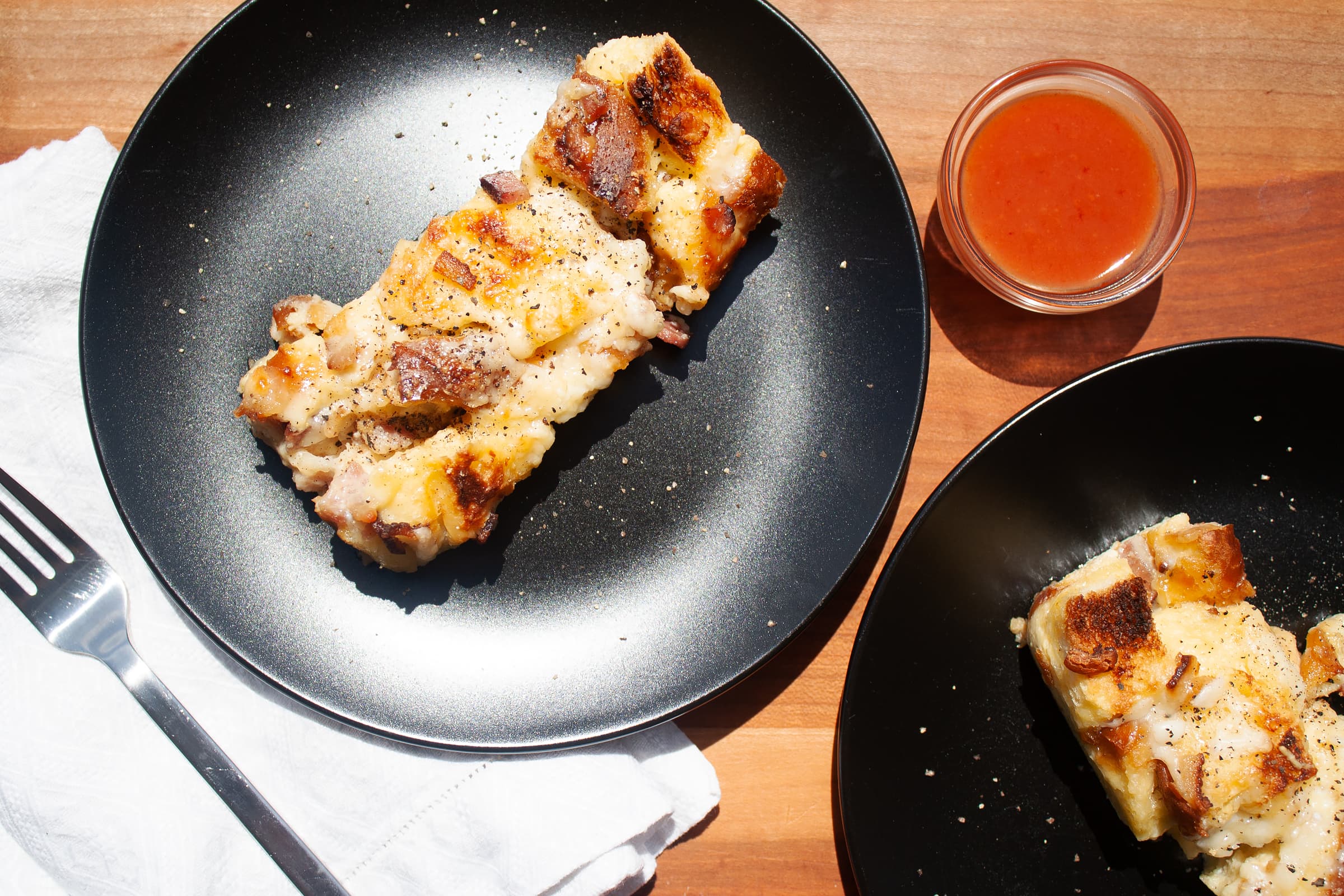 Cheesy Egg and Bacon Breakfast Bake