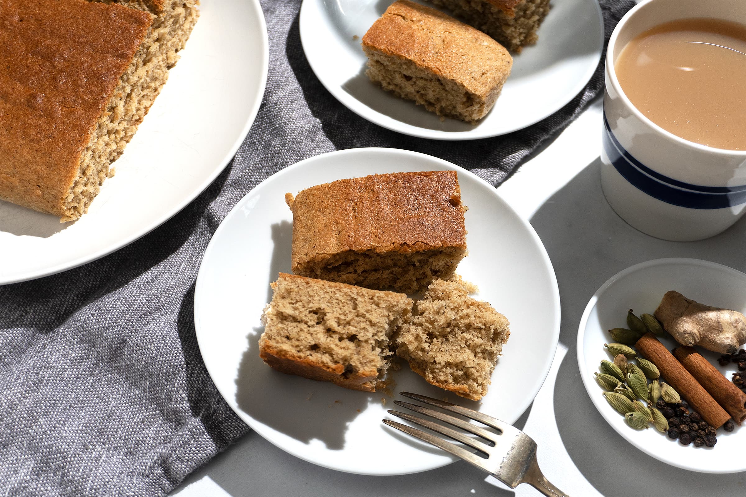 Chai Spice Pound Cake
